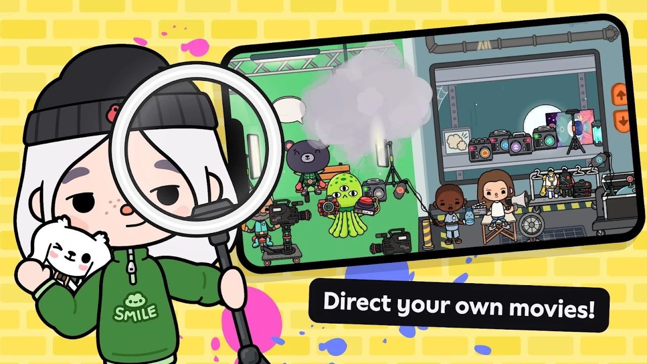 Toca Boca city locations and buildings