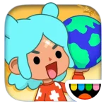 The Toca Boca World MOD APK site icon - tocabocamod.org